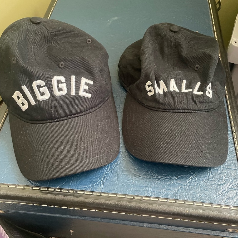 MAD Engine Black Caps with “Biggie” “smalls” Embroidery OS